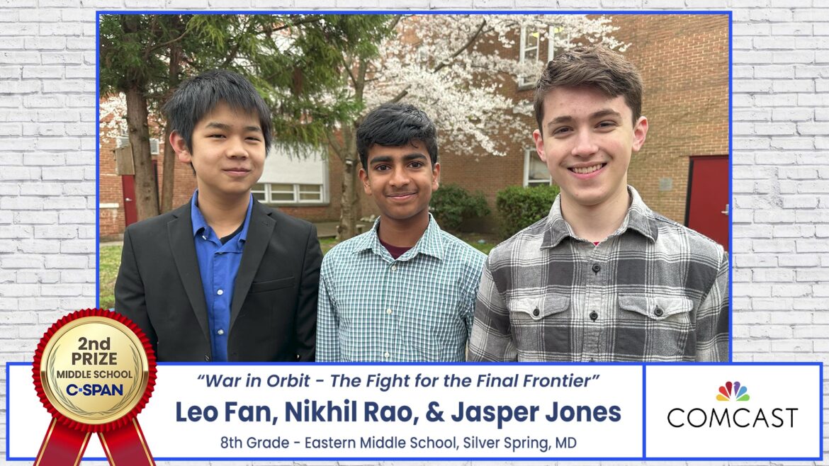 2024 Second Prize Middle School – “War in Orbit: The Fight for the Final Frontier”